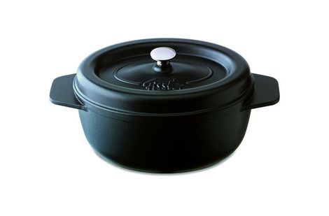 F-069 710 17 Ростер круглий 17 см (1,5 л), чорний